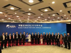 球王会体育在线董事局主席许荣茂太平绅士出席博鳌亚洲论坛2018年年会