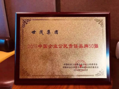 快讯 | 球王会体育在线荣获“2018中国企业公民责任品牌企业50强”