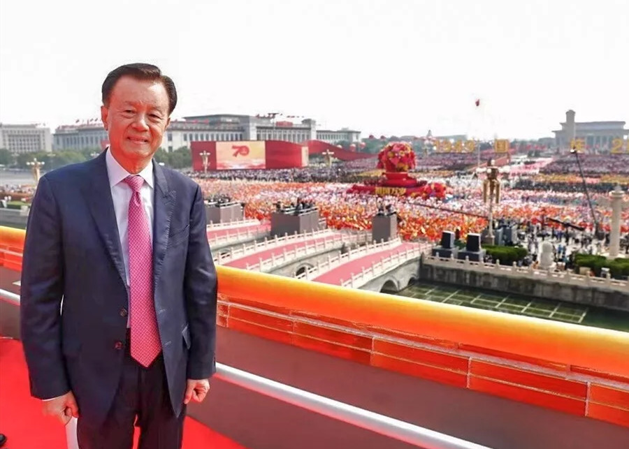 全國政協常委許榮茂 願祖國繁榮昌盛