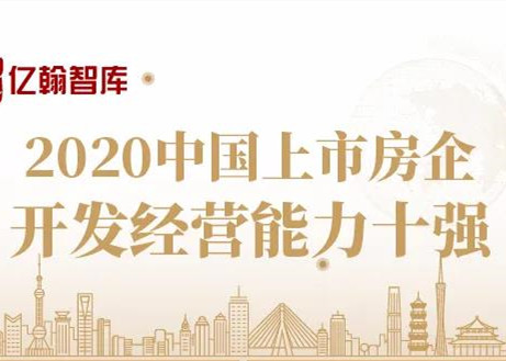 行业倒逼修炼内功,开发经营能力愈发重要丨2020中国上市房企开发经营能力十